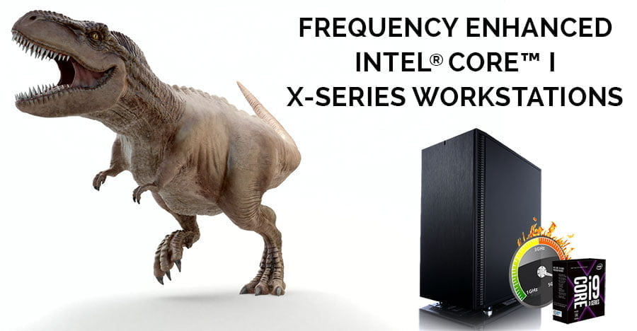 Frequency Enhanced Intel Core X-Series Workstations Header