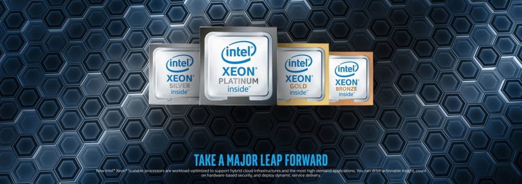 Intel Xeon Servers Header