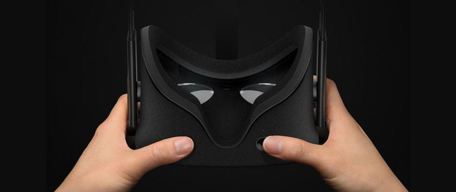 Holding Oculus Rift VR Ready Solutions