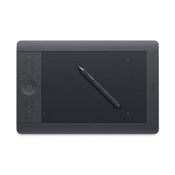 wacom intuos pro medium tablet top with pen