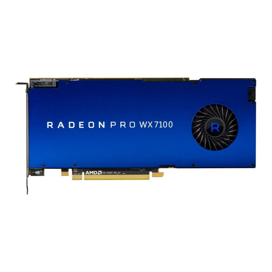 AMD Radeon Pro WX 7100 Front