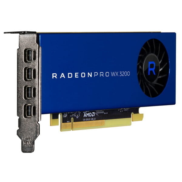 AMD Radeon Pro WX 3200 Top Side Ports