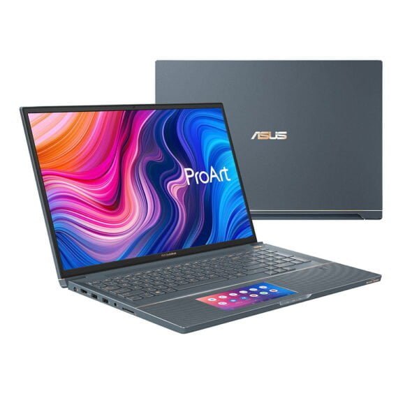 Asus ProArt StudioBook Pro X W730 Open Left And Back