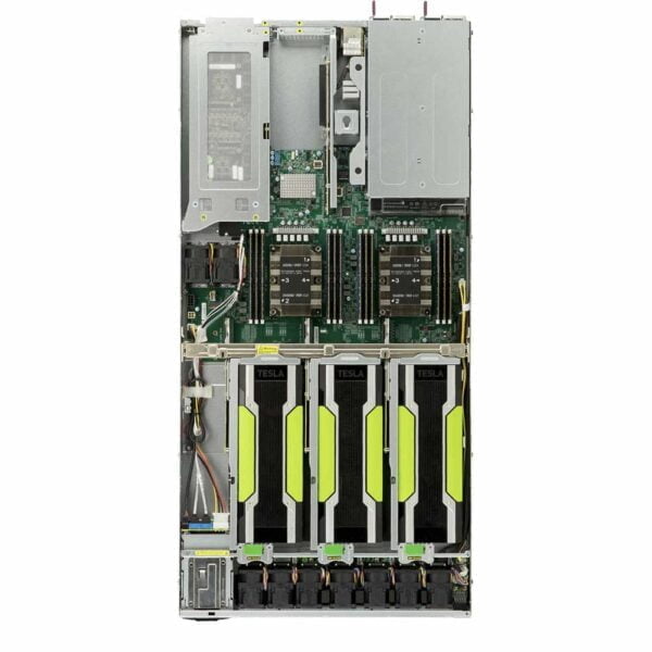 HPC-r2280-U1-G4 rackmount gpu compute server top