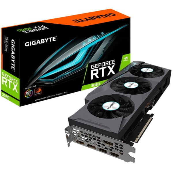 GIGABYTE NVIDIA GeForce RTX 3080 Eagle 10G Box Card 2