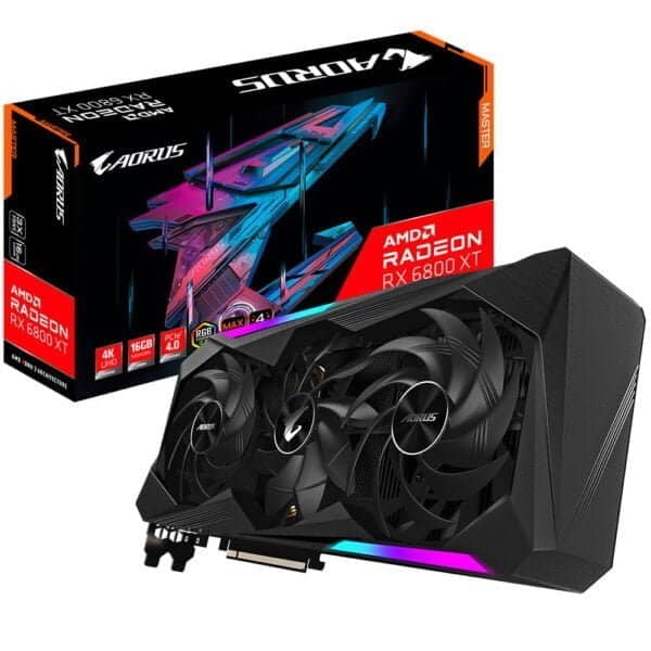 Gigabyte AORUS Radeon RX 6800 XT MASTER 16G Front Box