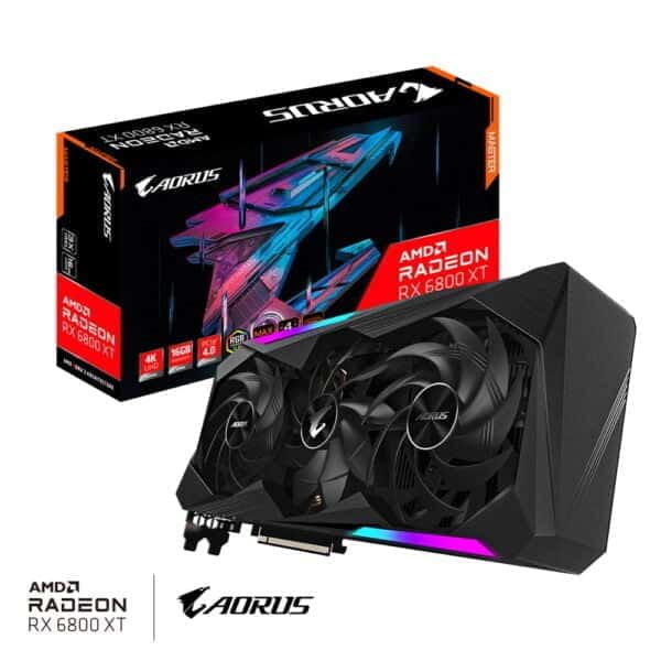 Gigabyte AORUS Radeon RX 6800 XT MASTER TYPE-C 16G Front Box 1