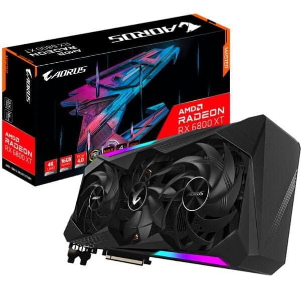 Gigabyte AORUS Radeon RX 6800 XT MASTER TYPE-C 16G Front Box 2