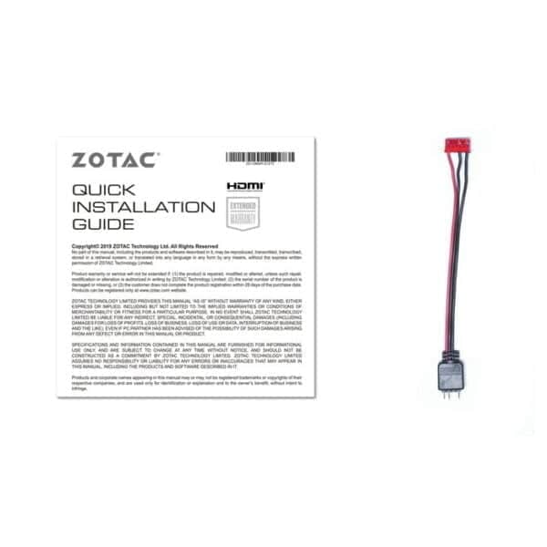 ZOTAC GAMING GeForce RTX 3090 AMP Core Holo Cable