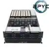 RS AE-SOC0 A-U4N1-P2G8-E8I0 4U GPU Server Front IO Open With AMD EPYC Logo