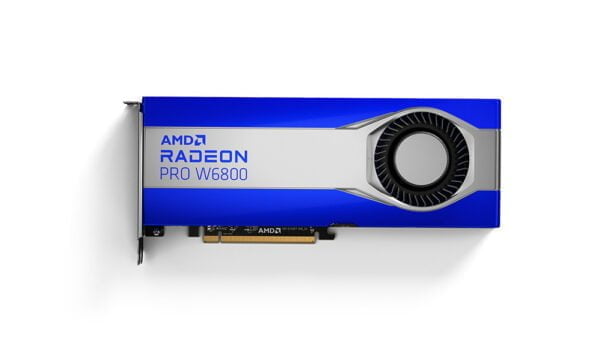 AMD Radeon Pro W6800 Front 1