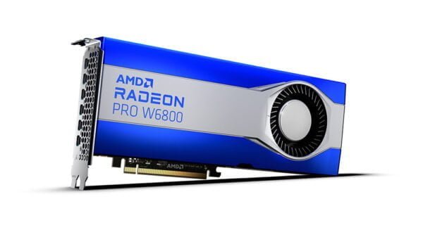 AMD Radeon Pro W6800 Front 2