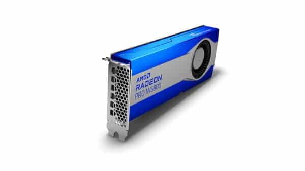 AMD Radeon Pro W6800 Front Ports