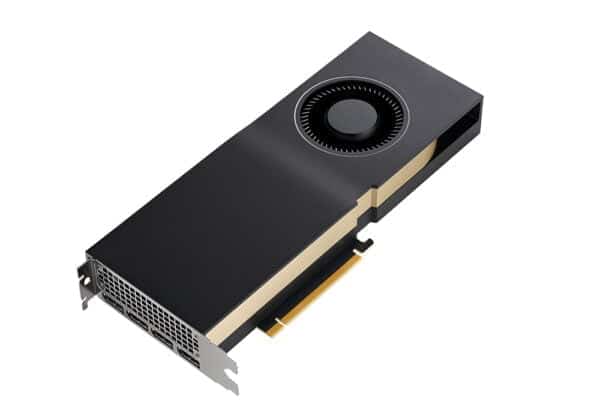 NVIDIA RTX A5500 Front Ports