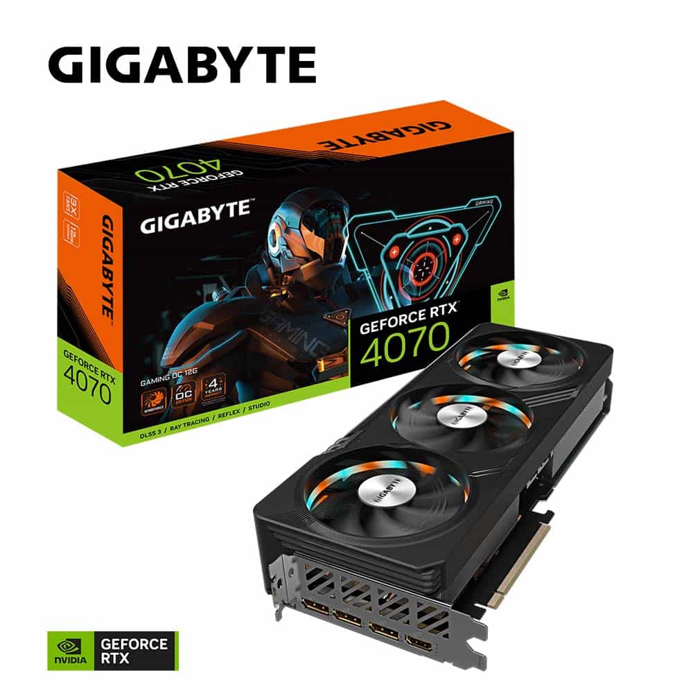 Gigabyte GeForce RTX™ 4070 12GB GAMING OC - Workstation Specialists Ltd