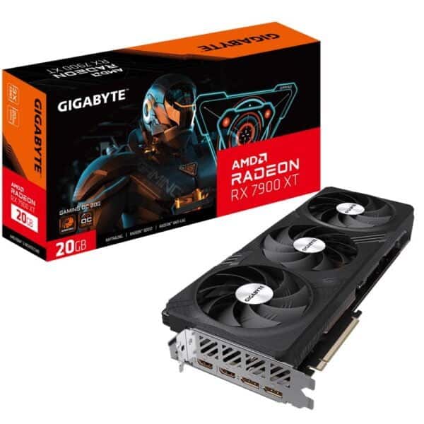 Gigabyte Radeon RX 7900 XT Gaming OC 20G Card And Box
