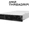 WS ARTP-WRX800-2U AMD Ryzen Threadripper Pro 2U Rackmount Server Front Right And Logo