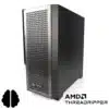 WS ART-TRX500 AMD Ryzen Threadripper 7000 Series Workstation Front Right 2 AMD Threadripper Logo v5 AI