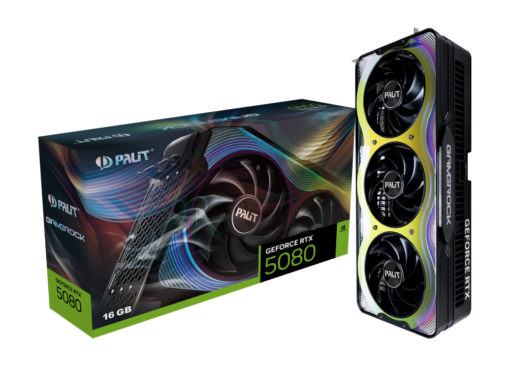 Palit GeForce RTX™ 5080 GameRock - Workstation Specialists Ltd