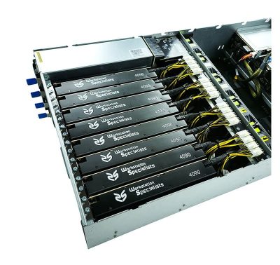 Blower WS GeForce RTX 4090 8x Server Multi GPU Server